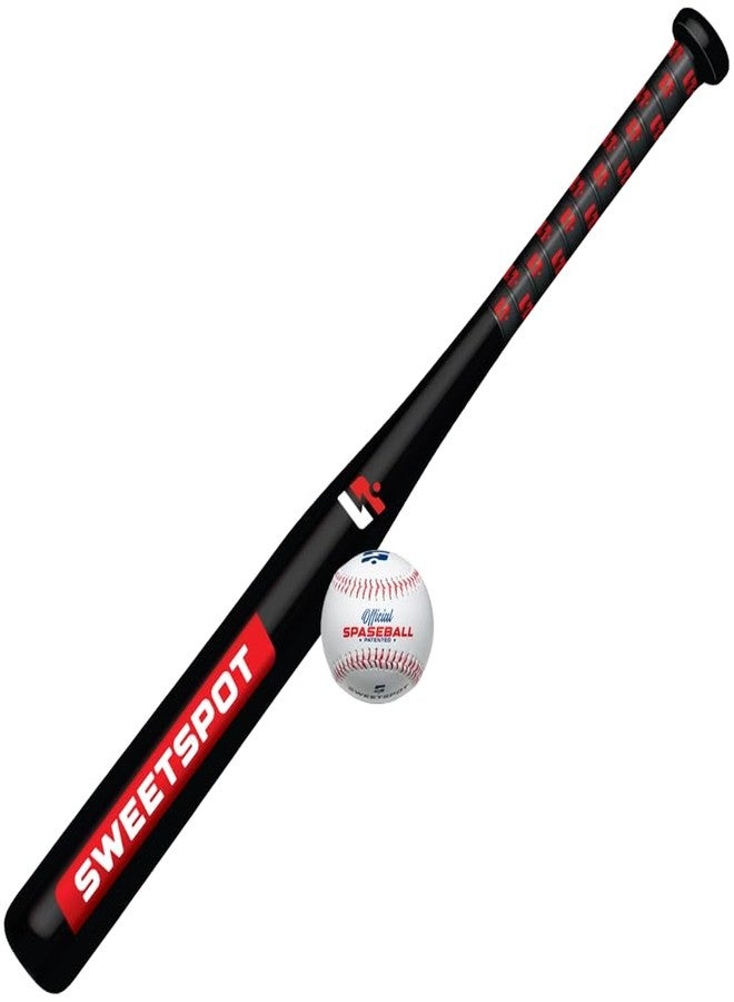 SweetSpot Baseball SweetSpot Plastic Bat and Ball Combo Set | 28” Length | Backyard Baseball Set for Youth, Kids, Teens, and Adults - Image 2