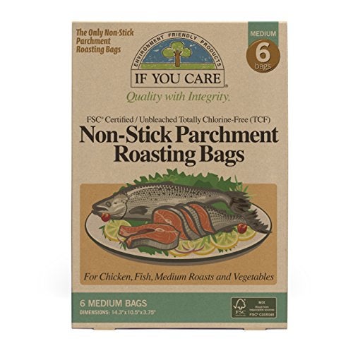 If You Care J25073IF YOU CARE Non-Stick Parchment Roasting Bags, Medium, Natural - Image 2