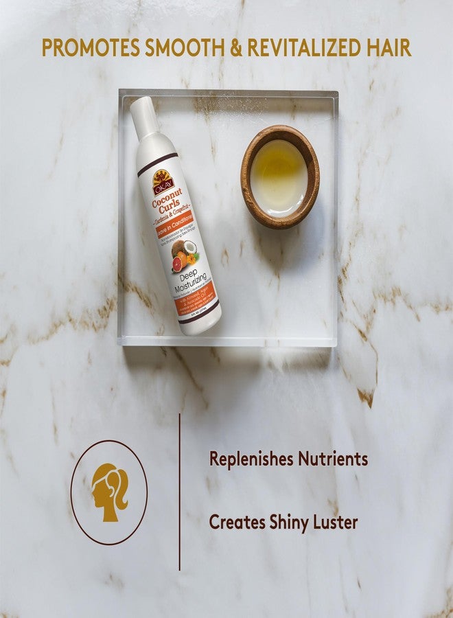 أوكي بلسم أوكي برائحة جوز الهند والغاردينيا والجريب فروت، يُترك على الشعر، 237 مل - Image 3