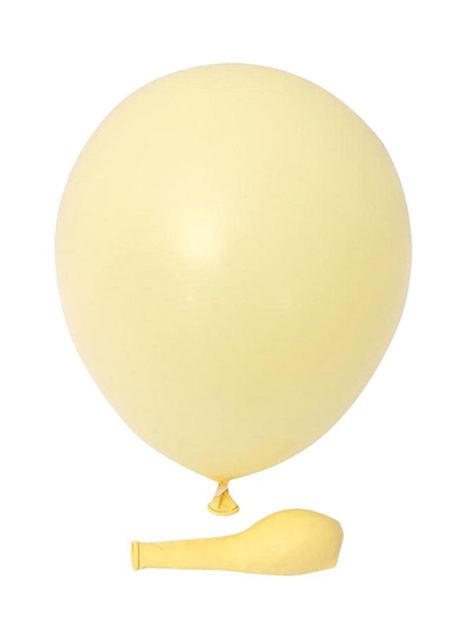 أولي ون 100 قطعة من بالونات بألوان حلوى الماكارون - Image 1