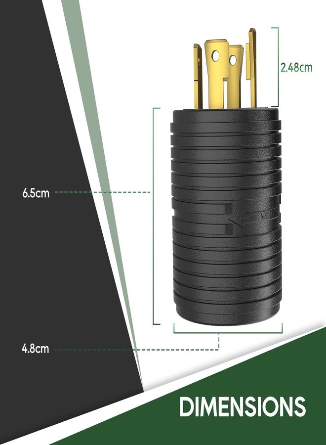 RVGUARD Generator Adapter Plug, L14-30P to L5-30R - Image 5