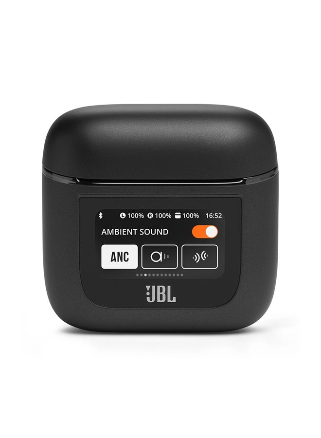 JBL Tour Pro 2 True Wireless Noise Cancelling Earbuds, Smart Case And Ambient, 6-Mic Technology, Immersive Legendary Sound With  Amplification, Bluetooth 5.3, LE Audio Black - Image 3