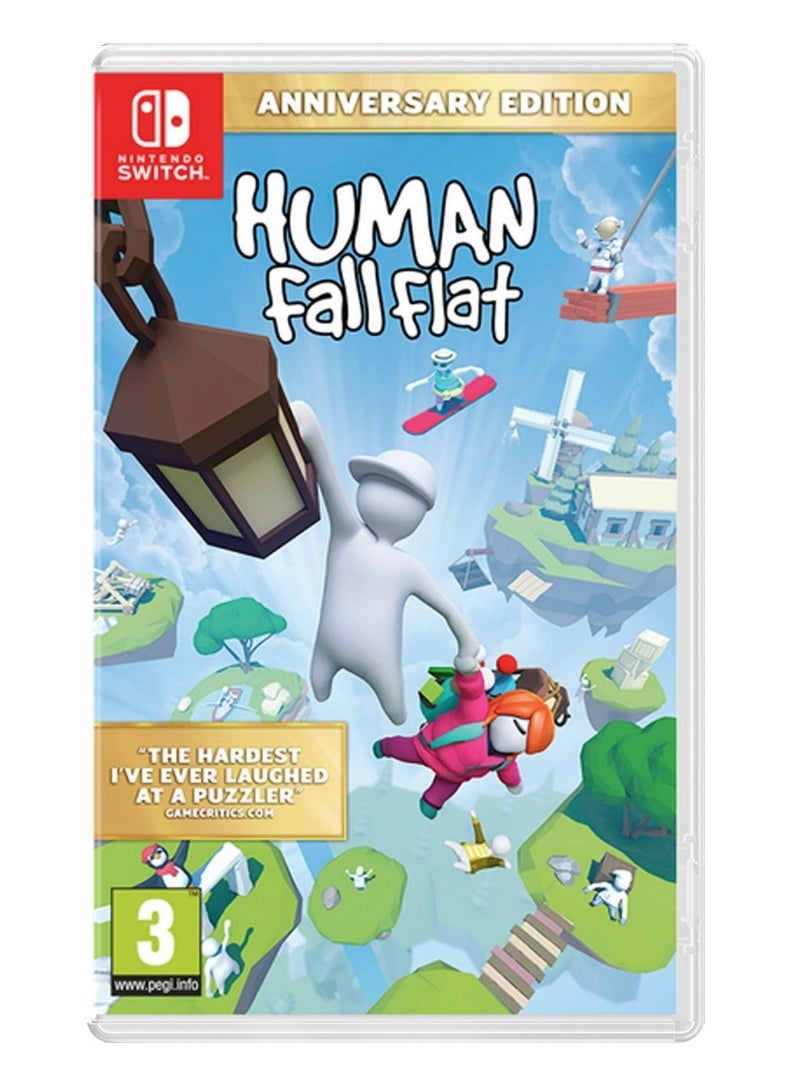 SWITCH 0 - Human: Fall Flat Anniversary Edition Nintendo Switch Version - Puzzle Platformer - Image 1