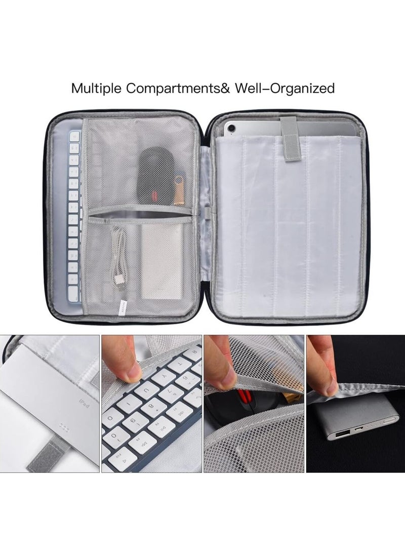 XICEN 9.7-11 Inch Tablet Sleeve Case Carrying Case for iPad/iPad Pro/iPad Air/iPad Pro Air/Samsung Galaxy Tablets Shockproof Padded Tablet Pouch Bag  - Image 2