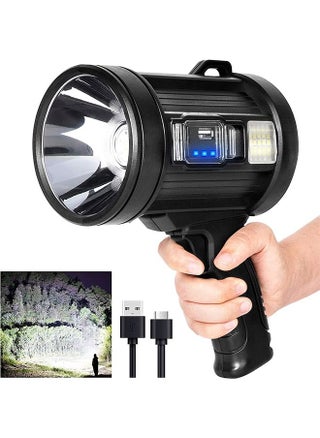 Powerful Searchlight, 2200 Bright Lumens Handheld Hunting Flashlight, Super Durable LED Spotlight, Suitable for Boating/Camping - pzsku/ZBEEAA9F8915D23F84AB5Z/45/_/1678699017/67161f50-6ce7-428b-b6c8-346cb08f6e02