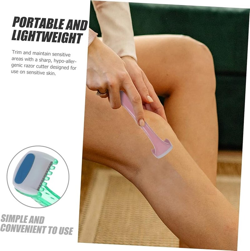 Loquat 6Pcs Women Intimate Grooming Shaver Underarm Leg Hair Trimmer Safe Smooth Removal - Image 5