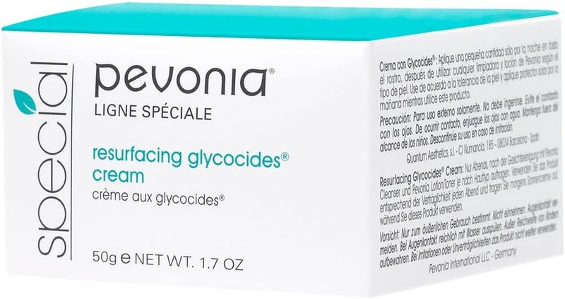 Pevonia Resurfacing Glycocides Cream 50ml - Skin Smoothing and Brightening Moisturizer - Image 2