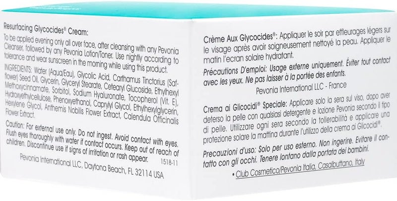 Pevonia Resurfacing Glycocides Cream 50ml - Skin Smoothing and Brightening Moisturizer - Image 3