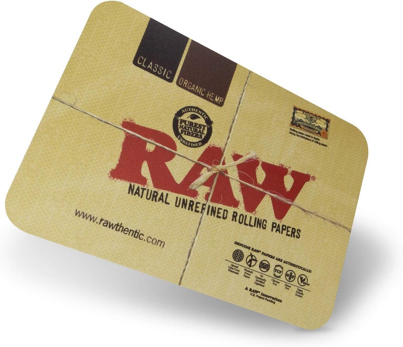 Raw غطاء صينية كلاسيكي | الحجم - صغير | غطاء مغناطيسي للمساعدة في تخزين محتويات الصينية بسرعة | لا مزيد من ولاعات السجائر المفقودة - Image 1