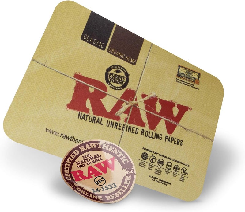 Raw غطاء صينية كلاسيكي | الحجم - صغير | غطاء مغناطيسي للمساعدة في تخزين محتويات الصينية بسرعة | لا مزيد من ولاعات السجائر المفقودة - Image 2