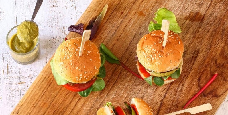 Gmark Bamboo Paddle Skewers 8 100pcBag Kabob  BBQ Skewers for Outdoor Grilling GM1076 - Image 4