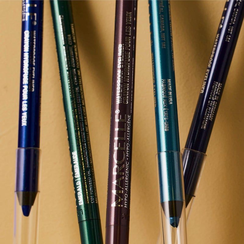 Marcelle Waterproof Eyeliner, Emerald/Green, Hypoallergenic and Fragrance-Free, 1;2 g, 0;04 oz - Image 4