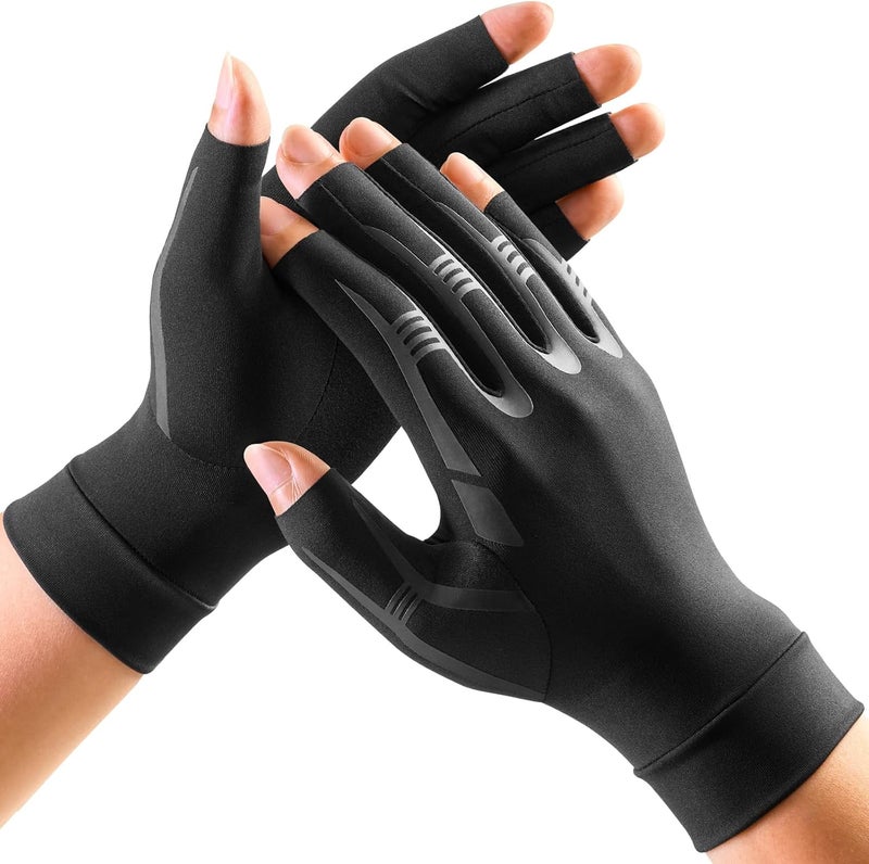 FREETOO All-Around Compression Arthritis Gloves for Hand Pain Relief - Image 1