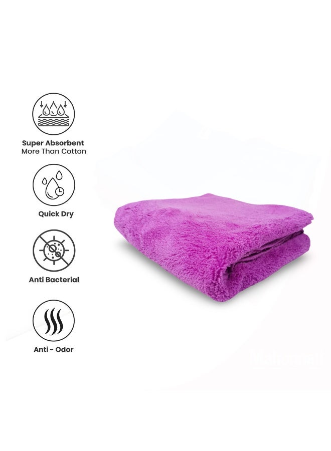 3XR Reusable & Long-Lasting Microfiber Cleaning Cloth | Ultra-Absorbent for Instant Water Absorption | Soft, Chemical-Free Multi-Surface Towel for Auto Detailing and Household Cleaning (40x60cm) - Image 3
