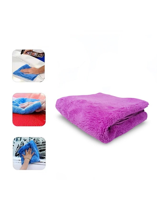 3XR Reusable & Long-Lasting Microfiber Cleaning Cloth | Ultra-Absorbent for Instant Water Absorption | Soft, Chemical-Free Multi-Surface Towel for Auto Detailing and Household Cleaning (40x60cm) - Image 5