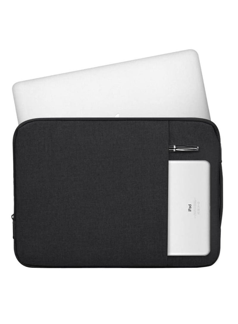 15.6 Inch Laptop Sleeve Case Notebook Computer Carrying Bag for Acer Predator Helios 300 Samsung Galaxy Book 2 Pro 360 ASUS VivoBook 15 Dell XPS 15 Black  - Image 4