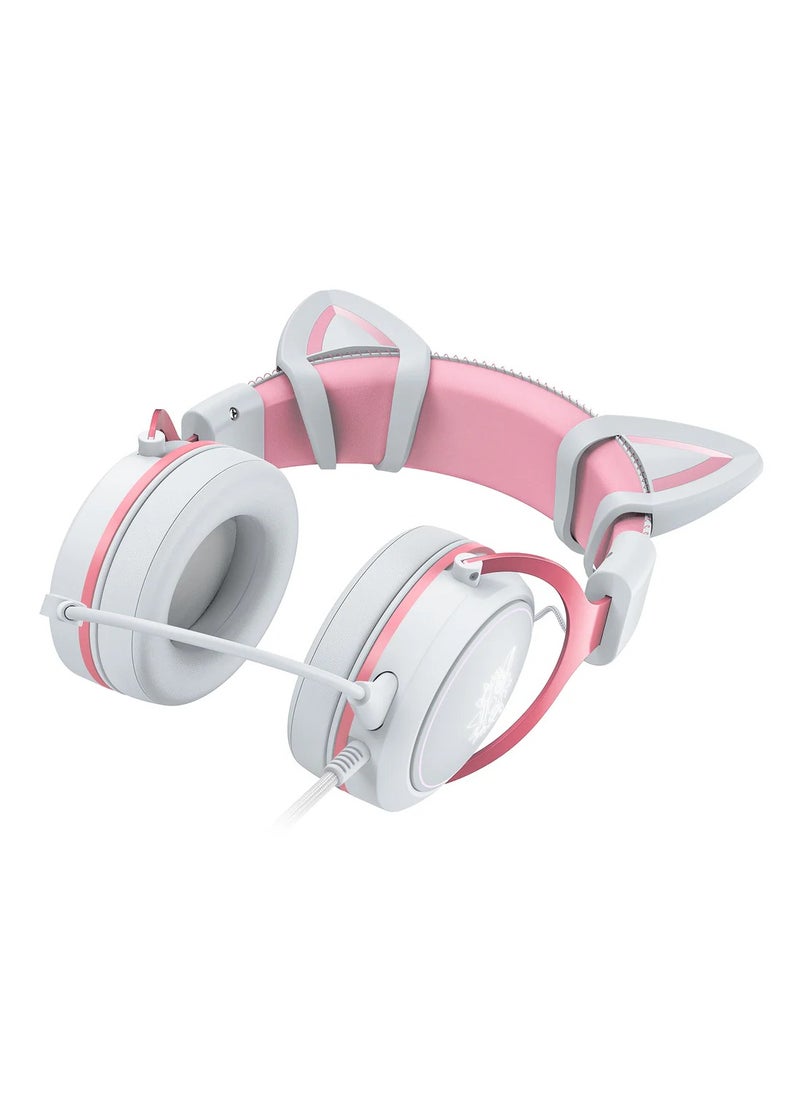 ONIKUMA X10 Cat Ears Stereo Noise Cancellation Gaming Headset