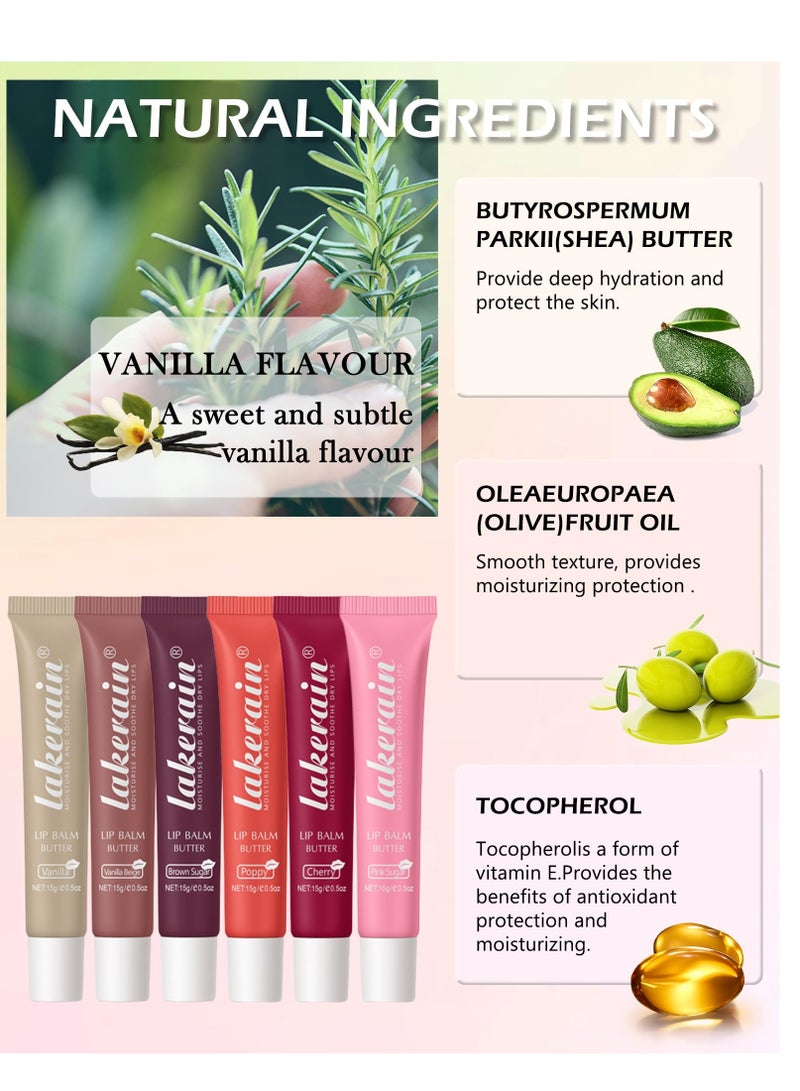 KASTWAVE Tinted Lip Butter Balm, Moisturizing Lip Glow Oil Plumping Glimmer Glow Lipstick, Non-Sticky Lip Gloss, Jelly Yummy Lip Stain Balm, Long Lasting Moisturizing, Lip Care For A High-shine Finish  - Image 5