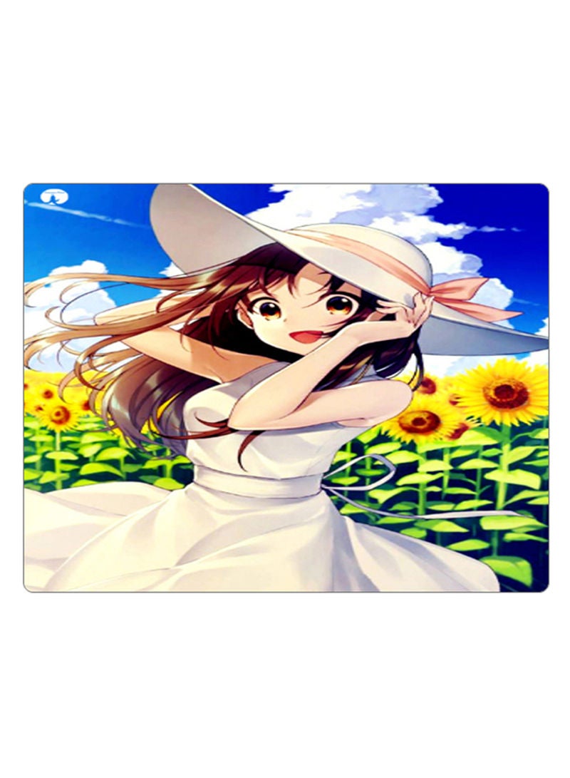 RKN Printed Anti-Slip Gaming Mouse Pad Multicolour