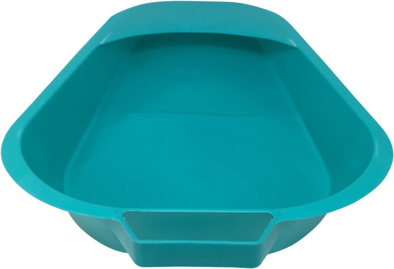 PCP Hip Fracture Bed Pan, Teal - Image 5