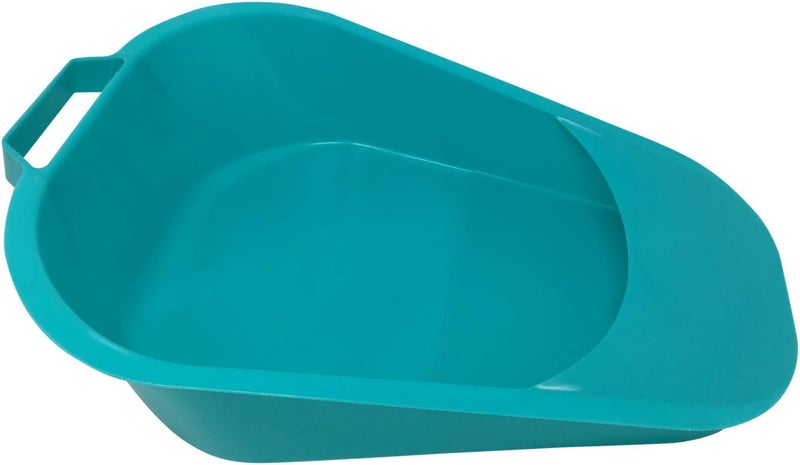 PCP Hip Fracture Bed Pan, Teal - Image 4