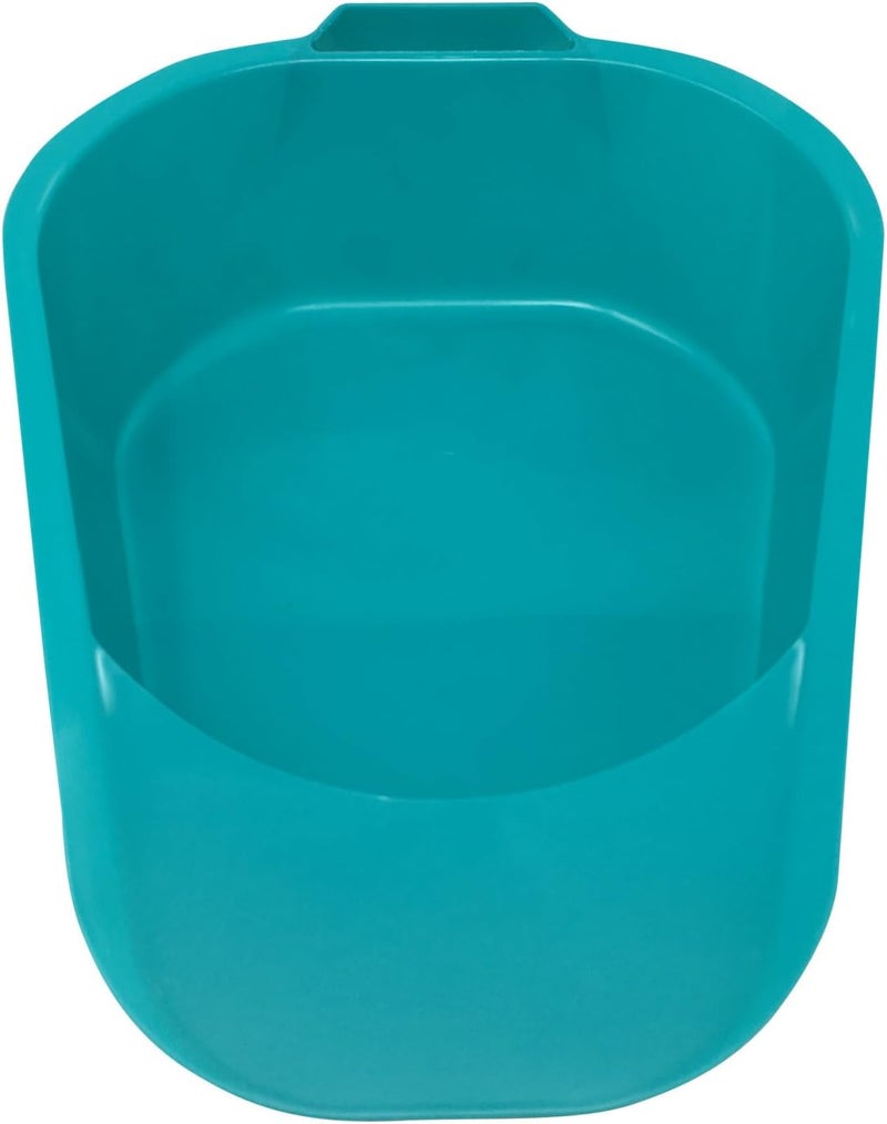 PCP Hip Fracture Bed Pan, Teal - Image 2
