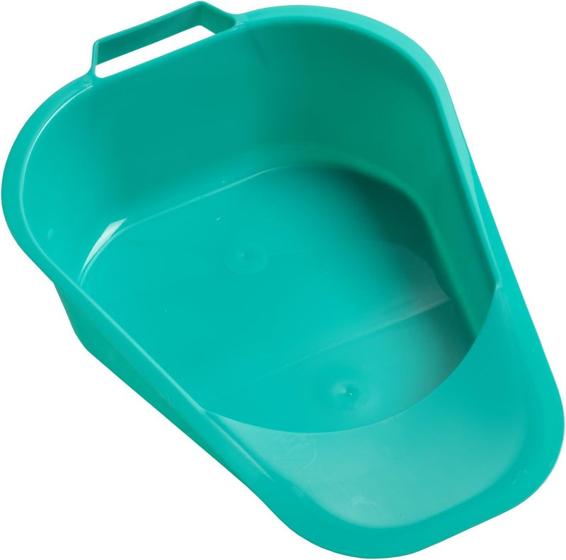 PCP Hip Fracture Bed Pan, Teal - Image 1