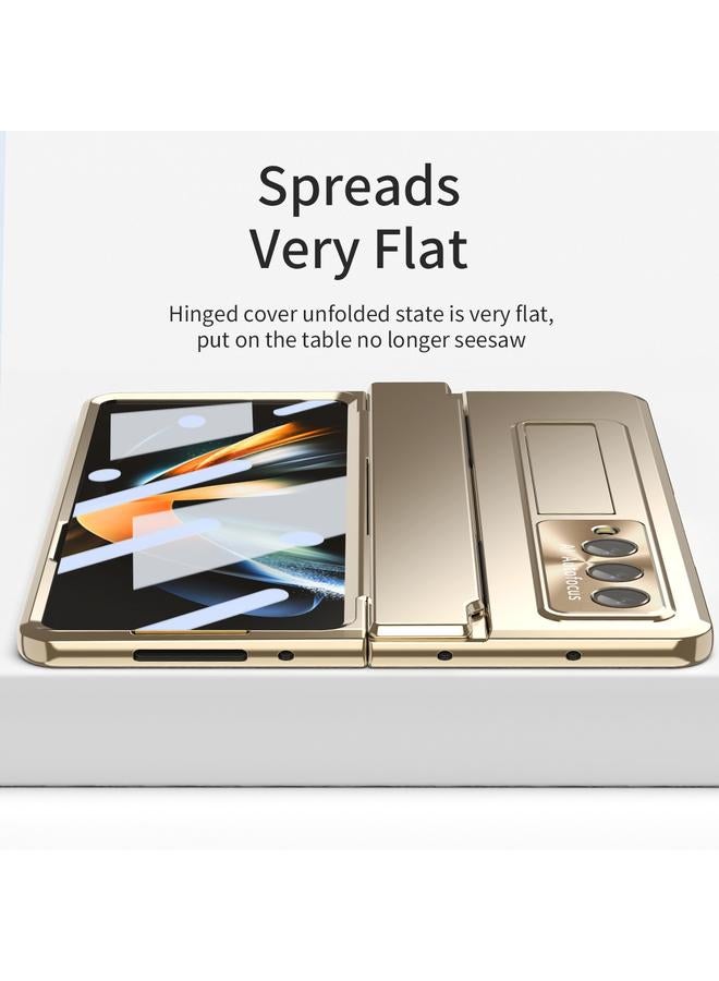 اس-توب جراب لهاتف Samsung Galaxy Z Fold3 5G جراب هاتف قابل للطي مدمج مع مفصلات - Image 5