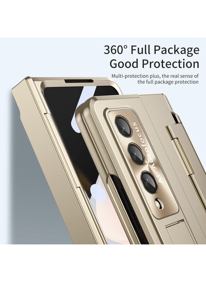 اس-توب جراب لهاتف Samsung Galaxy Z Fold3 5G جراب هاتف قابل للطي مدمج مع مفصلات - Image 3