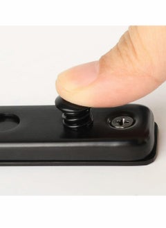 Y&D Stainless Steel Chain Door Guard with Spring Anti-Theft Press Lock Punch Free Bedroom Home Apartment Hotel Security Sliding Safety Lock Easy Installation  - Image 3