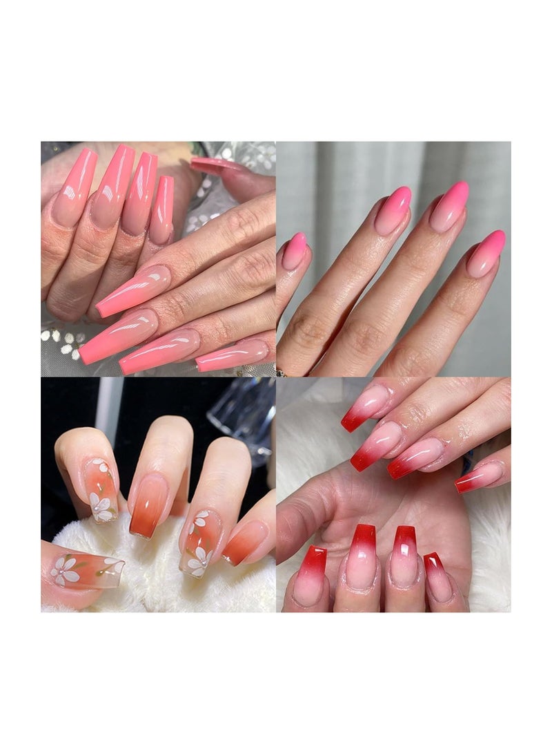 SYOSI Nail Pigment Powder Set, 16 Colors Gradient Nail Glitter Powder, Solid Nail Art Powder, Neon Fluorescent Pigment Kit, Pink Rubbing Dust, for Ombre Nail Design, Professional Manicure Accessories(1PCS) - Image 5