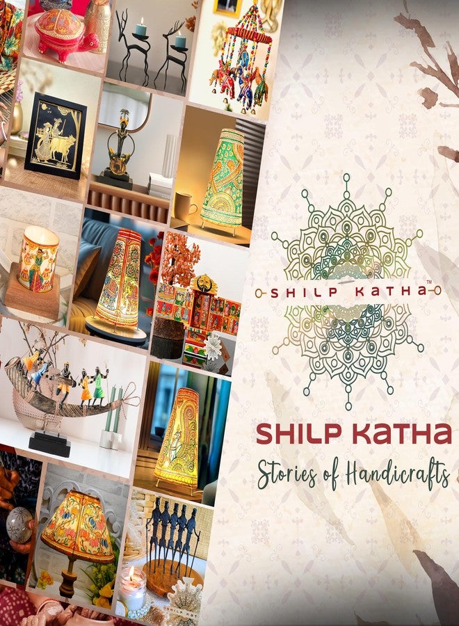 SHILP KATHA حامل شموع على شكل فيل مصنوع يدويًا من مواد معاد تدويرها من شيلب كاثا، قطعة ديكور منزلية مثالية لعيد ديوالي، هدية رائعة | (متعدد الألوان، 8 × 4 × 10 سم) - عبوة من 6 حوامل شموع على شكل فيل - Image 4