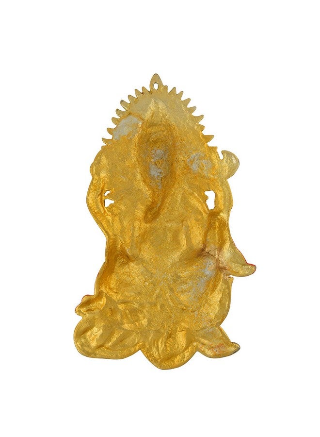 Toolart® Decorative Lord Ganesh Ji Big Aluminium Wall Hanging Showpiece Figurine for Home Décor/Gift Loved Once (Dimension: Length - 10, Width - 2, Height - 16 Inch) - Image 3