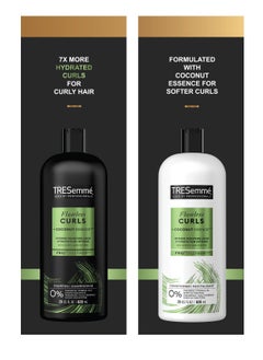 TRESemmé Flawless Curls Shampoo and Conditioner Set, Curly Hair Products with Coconut Oil Leaves Curls Defined, Sulfate Free, Frizz Free, 28 Fl Oz Eac - pzsku/ZBEEB9EEADD1B983F75EBZ/45/_/1739411707/e7d000d0-f2e0-4f6a-8b0d-846b5677ddb6