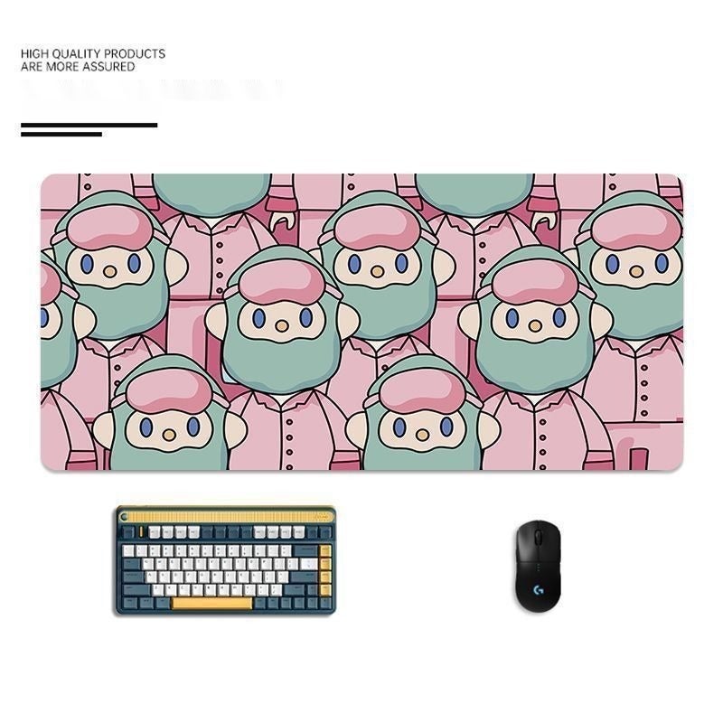 Extra Large Mouse Pad with Big Mustache Design - Office & Gaming Comfort - Image 1