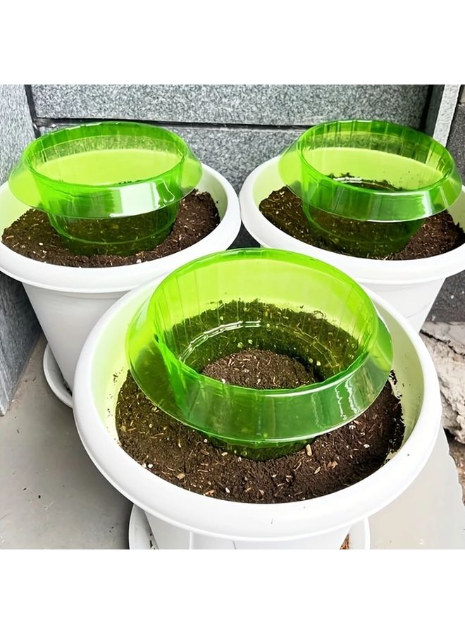 10pcs Round Plant Protection Hats Plastic For Garden Lawn Care Pest Control - Image 5