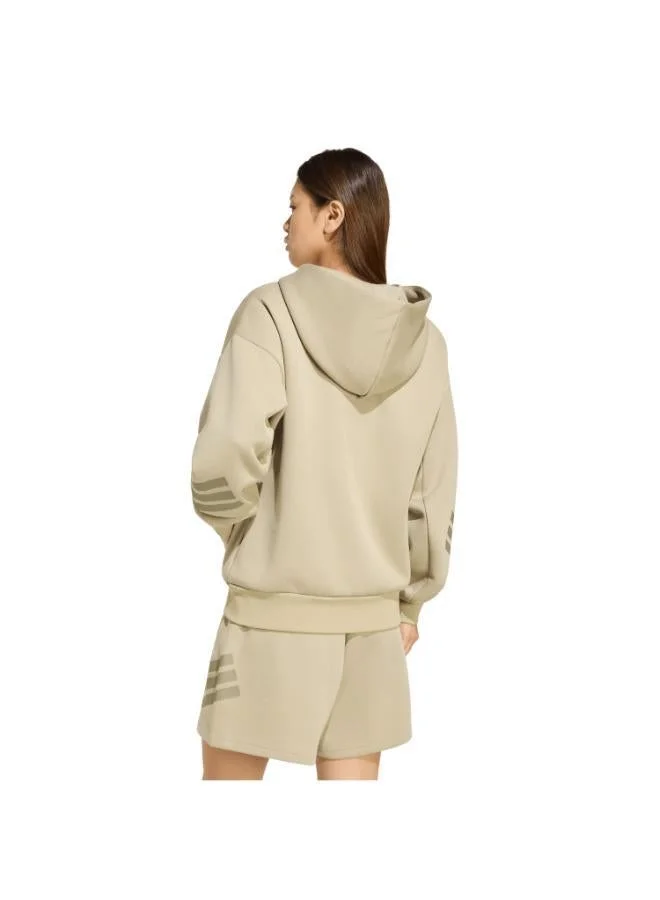 اديداس جاكيت بقبعة Future Icons 3-Stripes Full-Zip