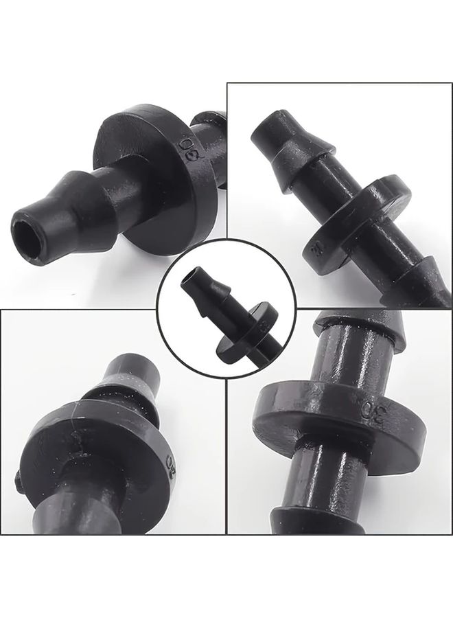 50pcs 1 4 Inch Drip Irrigation Barbed Straight Coupling Connector Fittings For 4 7mm Tube - Image 4