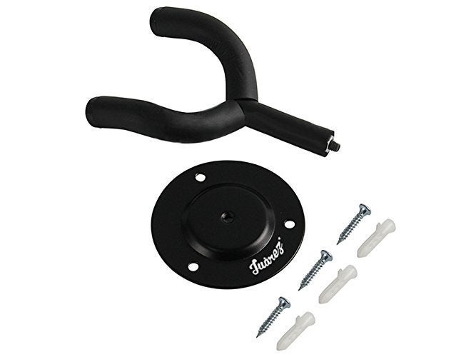 Juarez Juârez JRZ100 Guitar Wall Hanger/Mount/Holder/Hook/Stand/Rack for Acoustic/Electric/Bass Guitars, with Fittings/Accessories, Black - Image 5