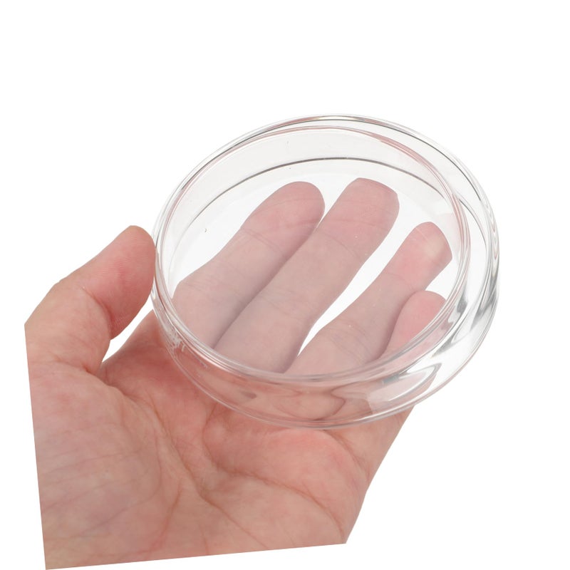 Sterile Glass Petri Dishes High Borosilicate Culture Plates with Lids for Science Lab - Image 4