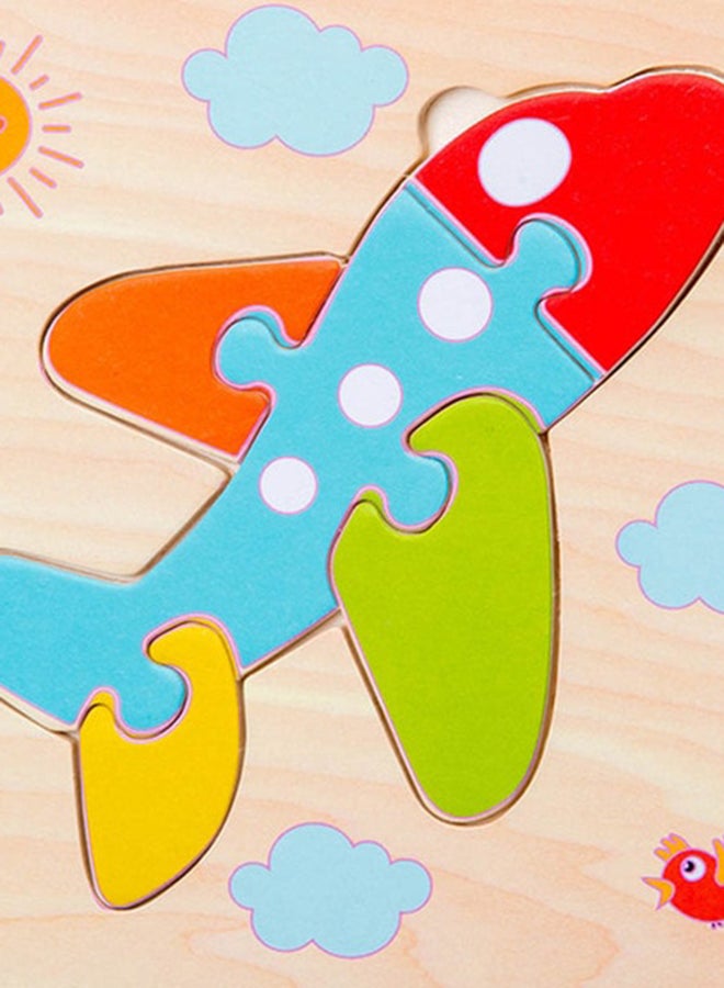 6-Piece Airoplane 3D Jigsaw Puzzle Set 15 x 15cm - Image 2