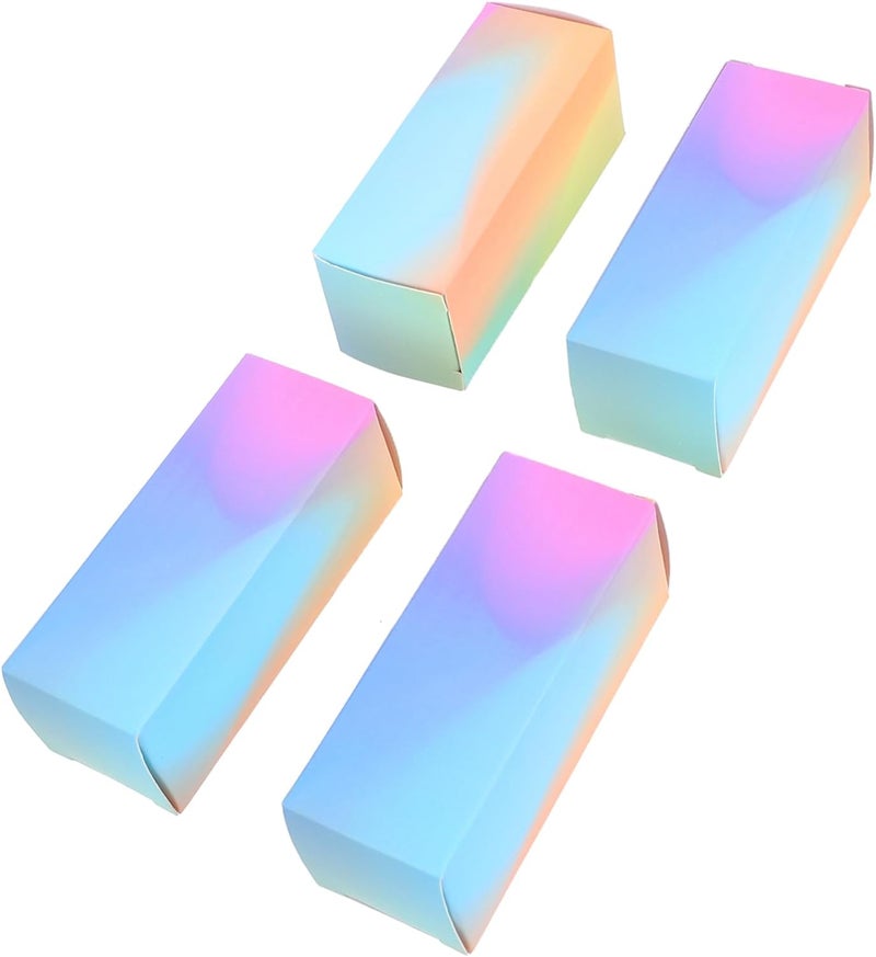 Outanaya DIY Lip Gloss Wrapping Boxes 100pcs Small Paper Lipstick Cases Dual Inserts for Custom Cosmetics Packaging - Image 1