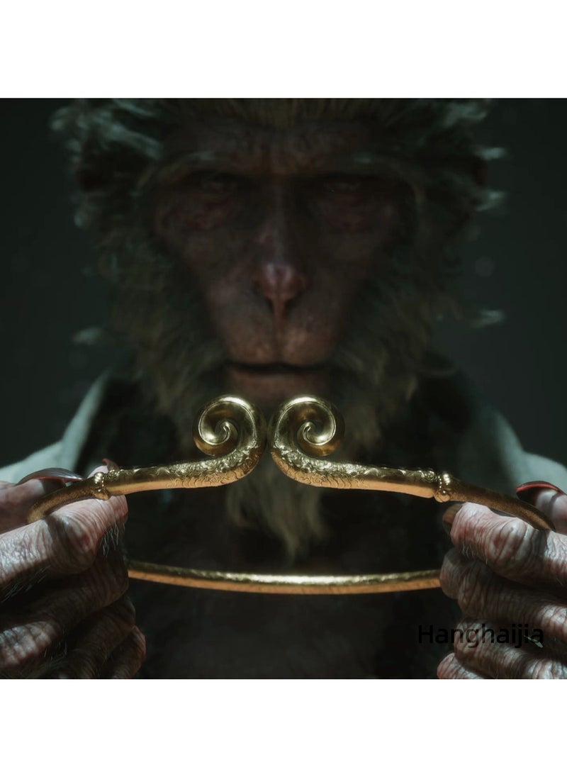 Hanghaijia - Black Myth Wukong Headwear Tightening Curse,The West Eripheral Monkey King Game Model Accessory Sets - Image 1