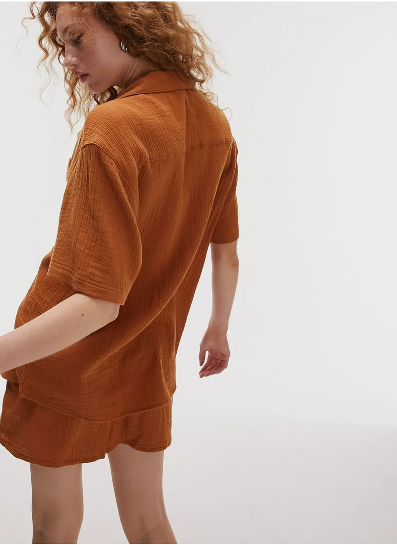 TOPSHOP Pocket Detail Shirt