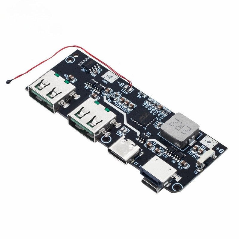 22.5W Power Bank, Dual USB Fast Charging, Temperature and Circuit Protection, Micro/Type-C Port (Extra Small)