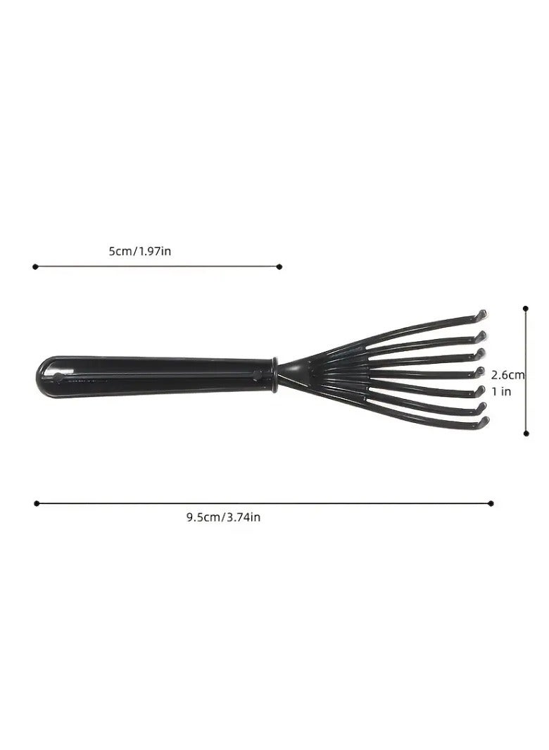 ORiTi 1pcs Hair Brush Cleaner Tool Hairbrush Cleaning Rake Hair Brush Cleaner Hair Dirt Remove Comb Embedded Tool Salon Home Pick Plastic Handle - Image 3
