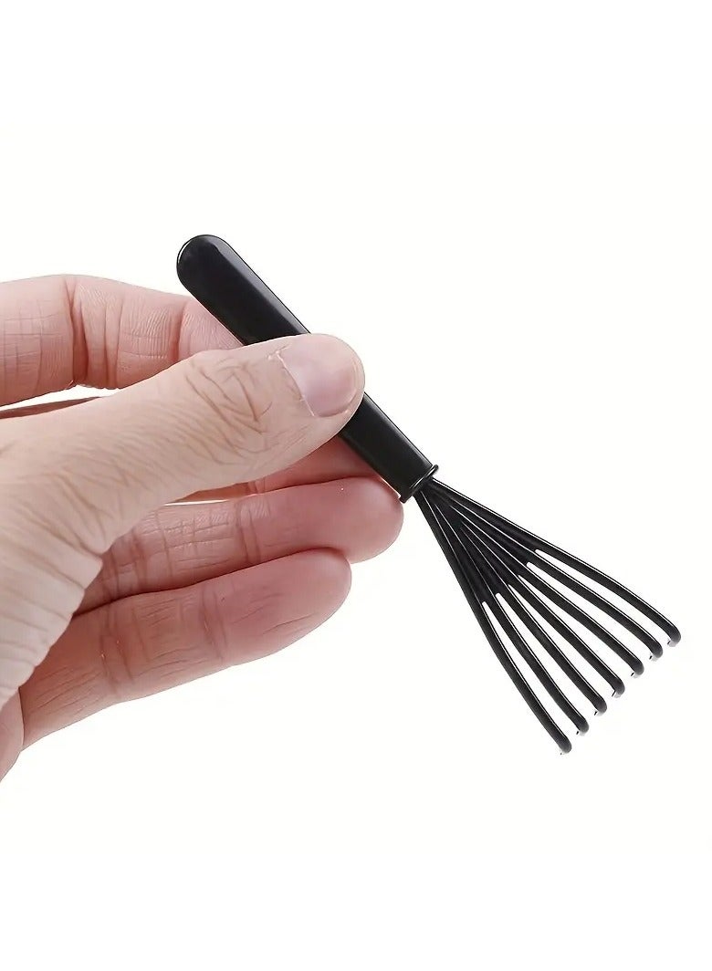 ORiTi 1pcs Hair Brush Cleaner Tool Hairbrush Cleaning Rake Hair Brush Cleaner Hair Dirt Remove Comb Embedded Tool Salon Home Pick Plastic Handle - Image 2