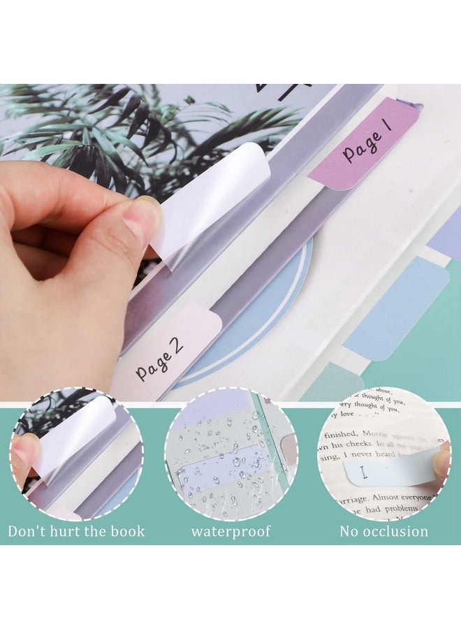 Prudiut 240 Pcs Sticky Index Tabs Colored Book Sticky Tabs For Notebooks Repositionable Page Tabs For Notebooks File Classification12 Colors(1.8×1 Inch) - Image 4