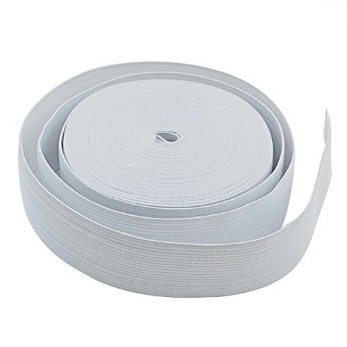 Jmkcoz White Springy Stretch Knitting Sewing Elastic Spool Elastic Bands, 1.5 Inch x 11 Yard - Image 4