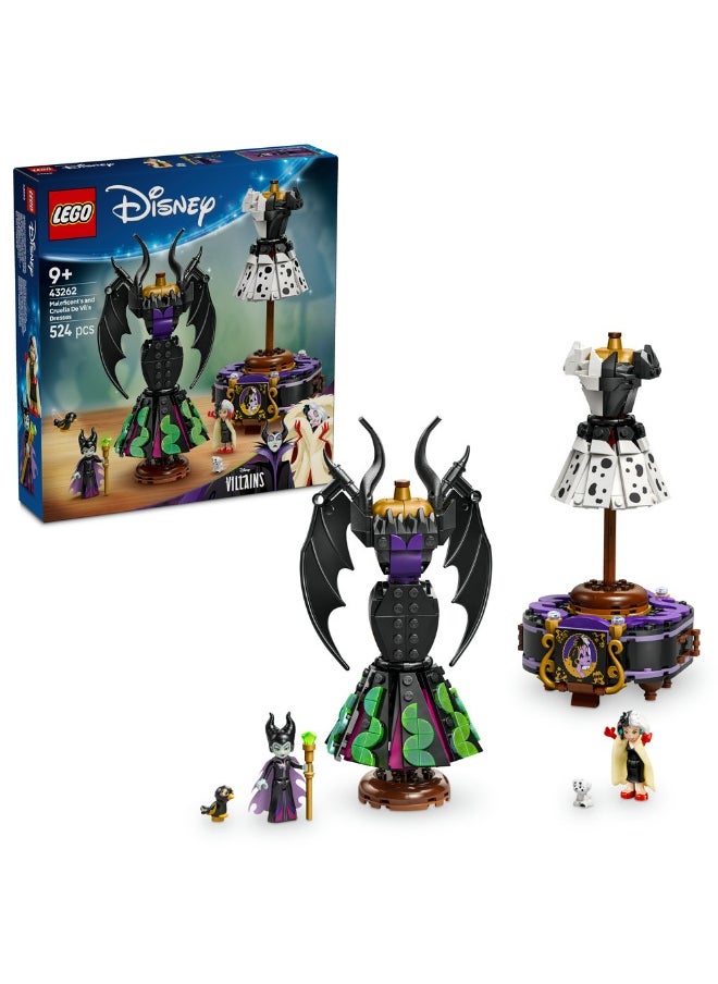 LEGO Disney Classic Maleficent'S And Cruella De Vil'S Dresses 43262 (524) Pieces  - Image 1